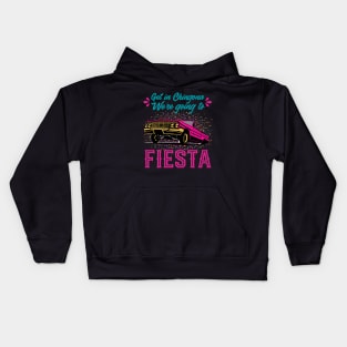 Get in Chingona, We're going to FIESTA Kids Hoodie